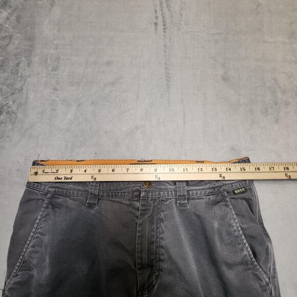 Howler Brothers Pants Mens 31x31 Gray Double Knee Workwear Utility Chino Stretch - Picture 8 of 10